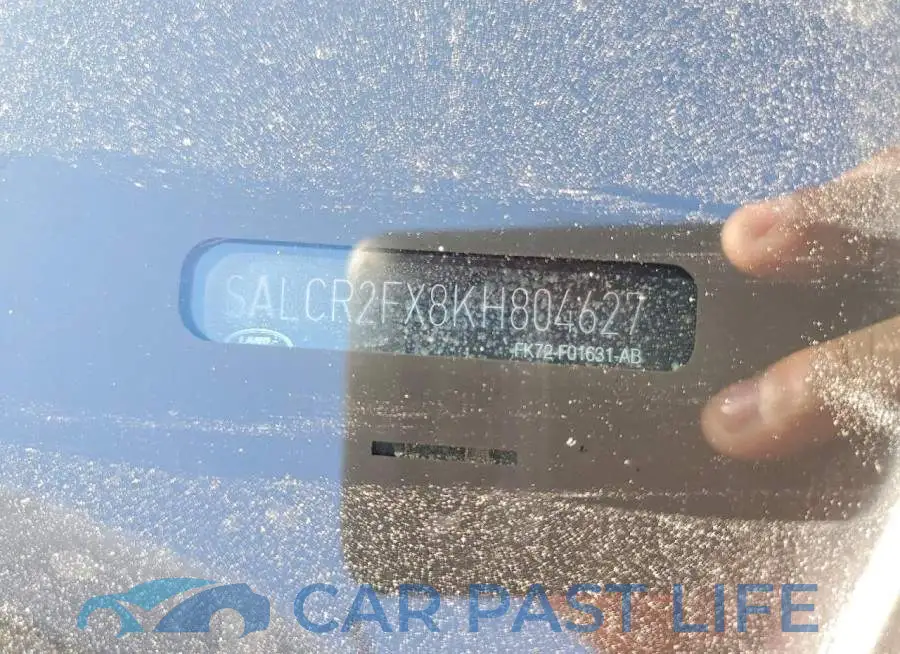 SALCR2FX8KH804627# 12