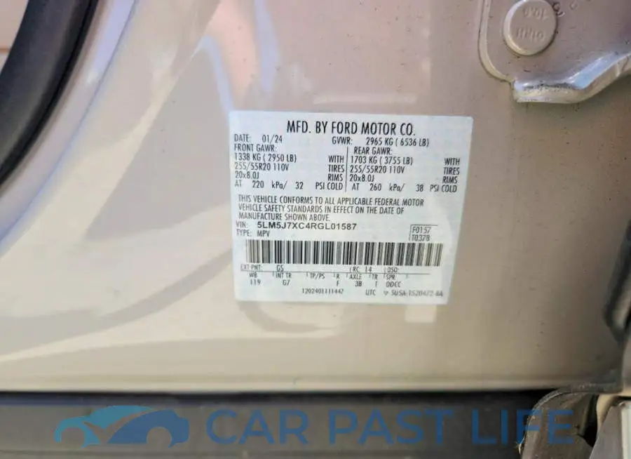 5LM5J7XC4RGL01587# 13