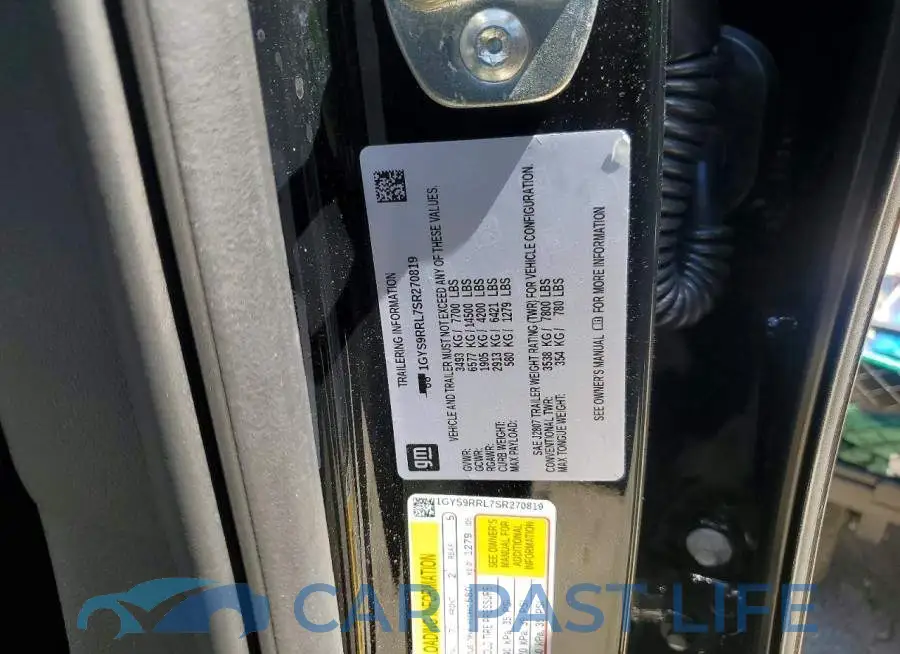 1GYS9RRL7SR270819# 13