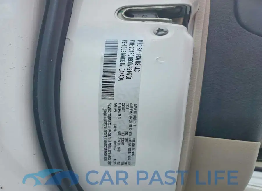 2C4RC1BG0NR214708# 13