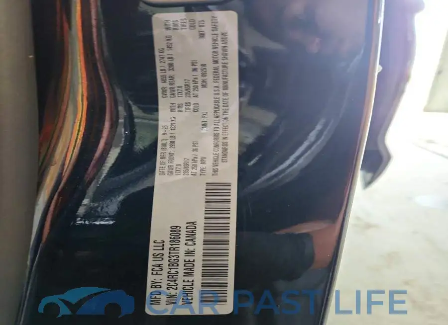 2C4RC1BG3TR186089# 13