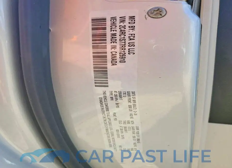 2C4RC1S77RR126910# 13