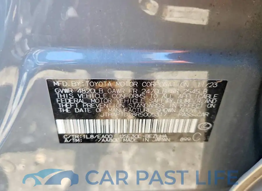 JTHAP1D28R5005317# 12