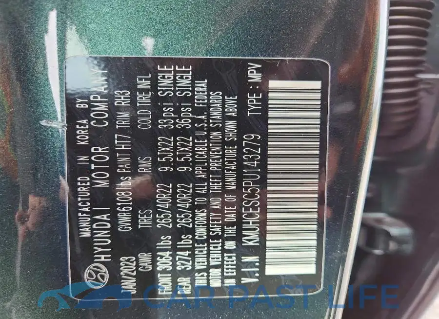 KMUHCESC5PU143279# 13