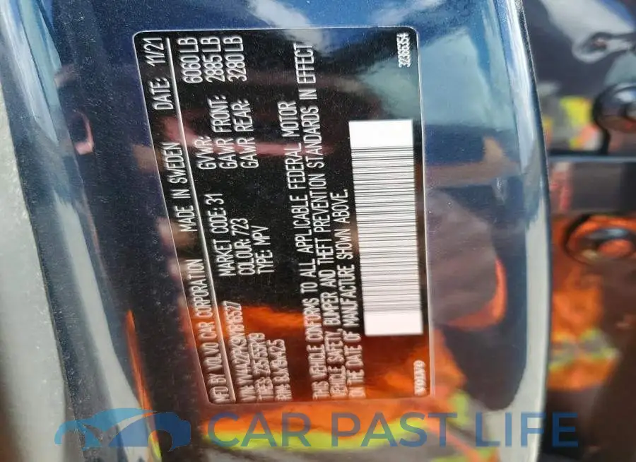 YV4A22PK9N1816527# 13