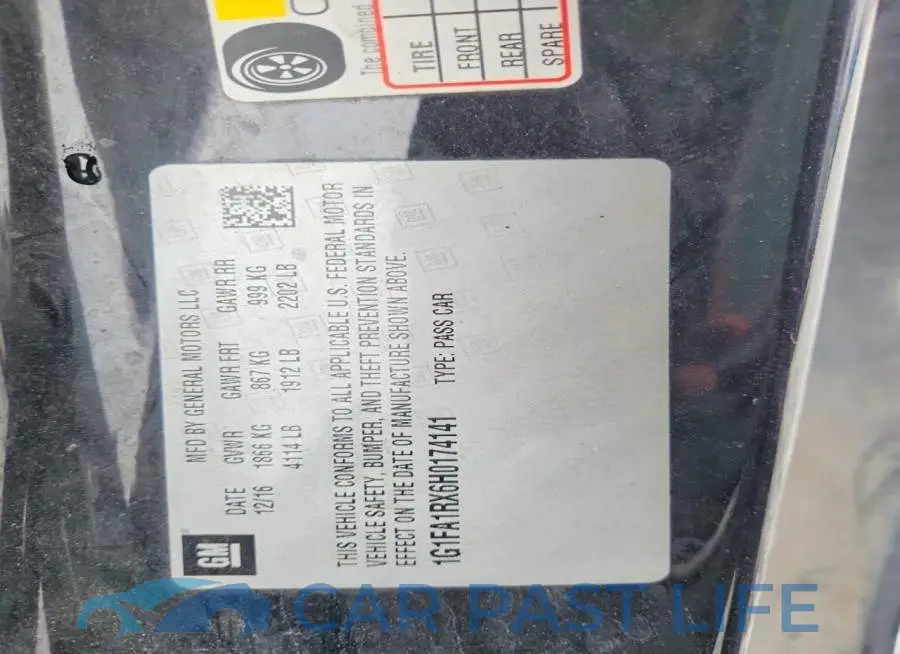 1G1FA1RX6H0174141# 12
