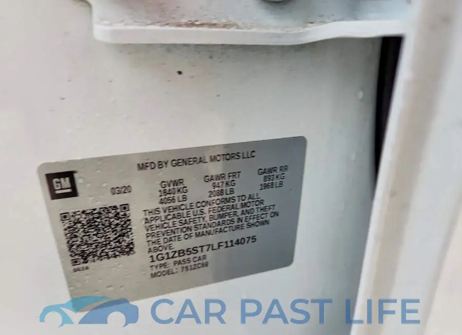 1G1ZB5ST7LF114075# 12