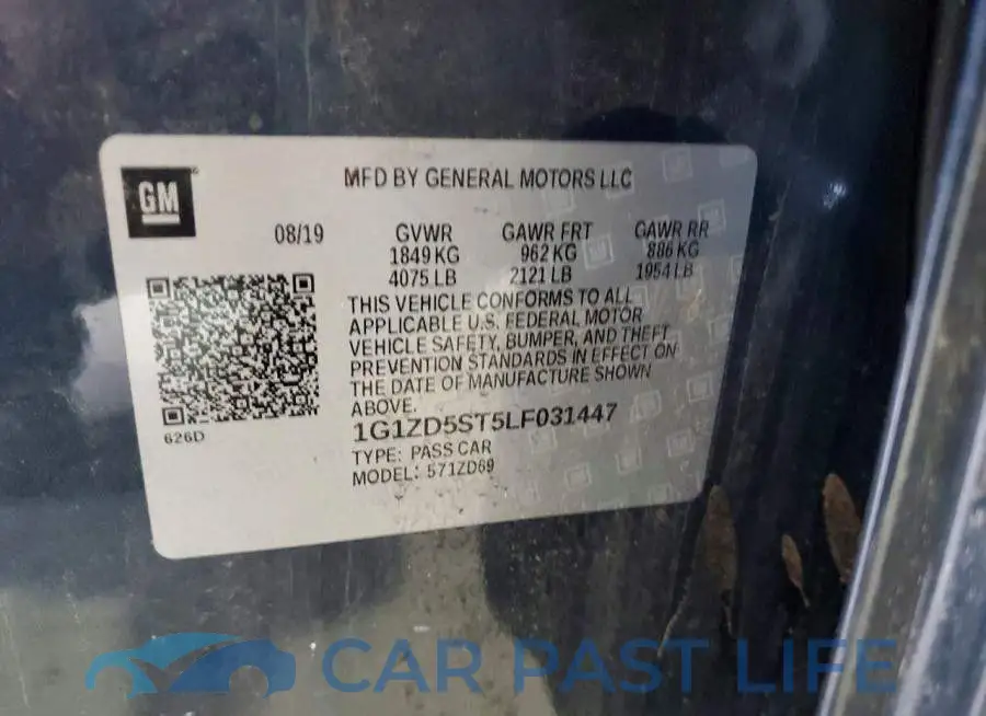 1G1ZD5ST5LF031447# 12