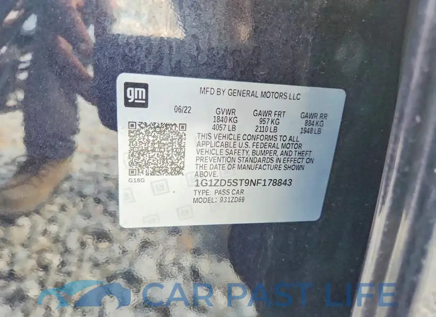 1G1ZD5ST9NF178843# 12
