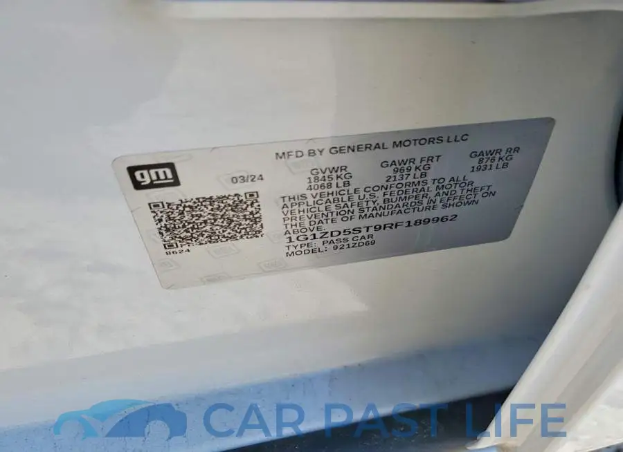 1G1ZD5ST9RF189962# 12