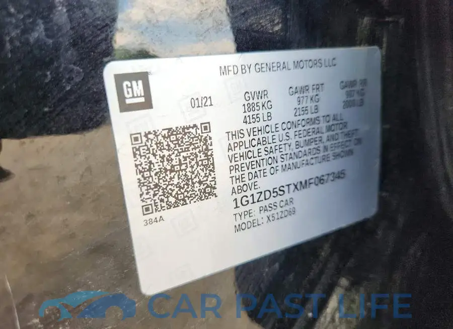 1G1ZD5STXMF067345# 12