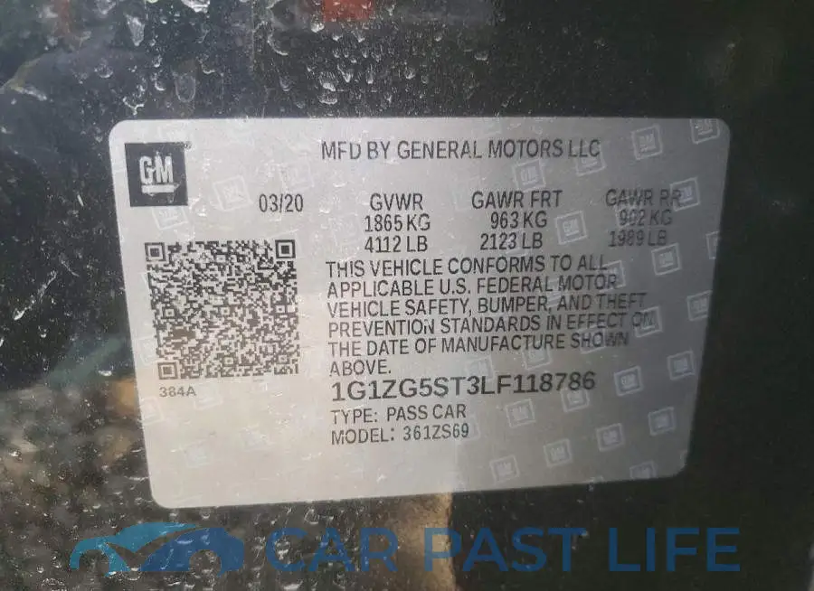 1G1ZG5ST3LF118786# 12