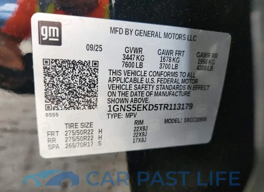 1GNS5EKD5TR113179# 13