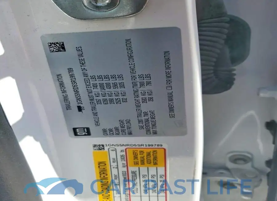 1GNS5NRD5SR199789# 13
