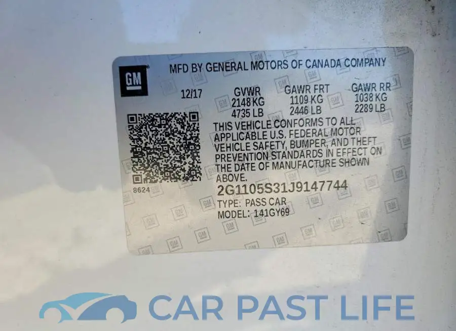 2G1105S31J9147744# 12