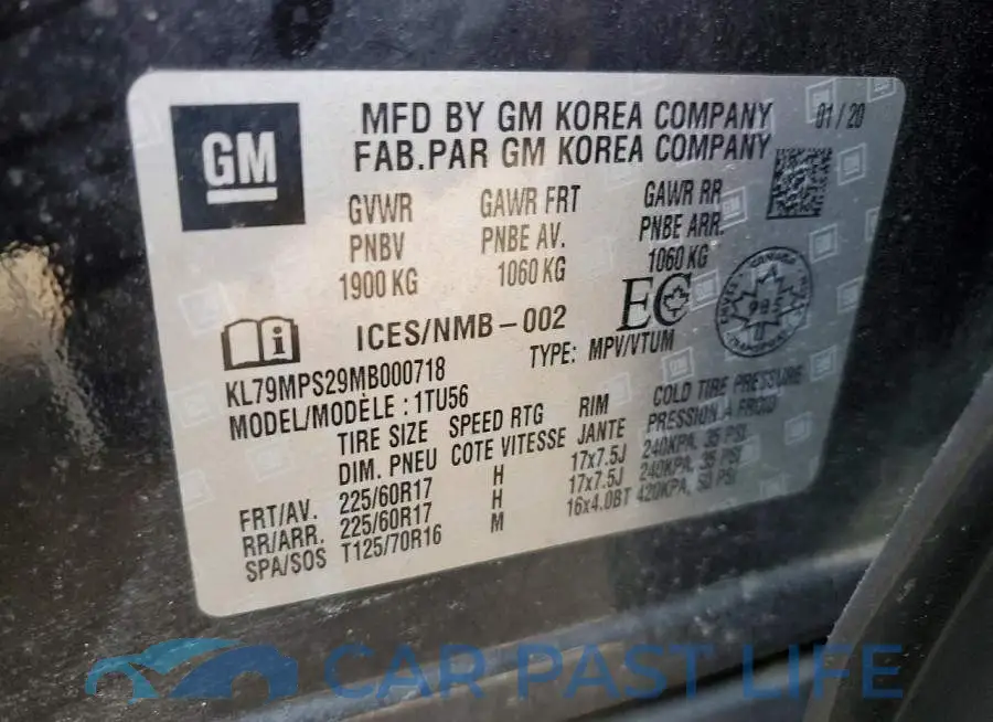KL79MPS29MB000718# 13