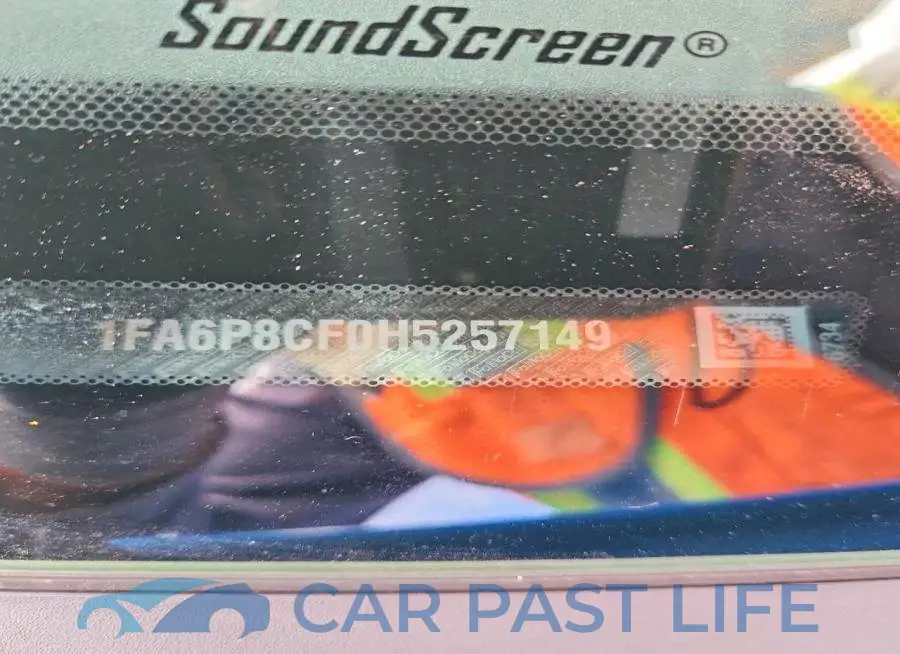 1FA6P8CF0H5257149# 13