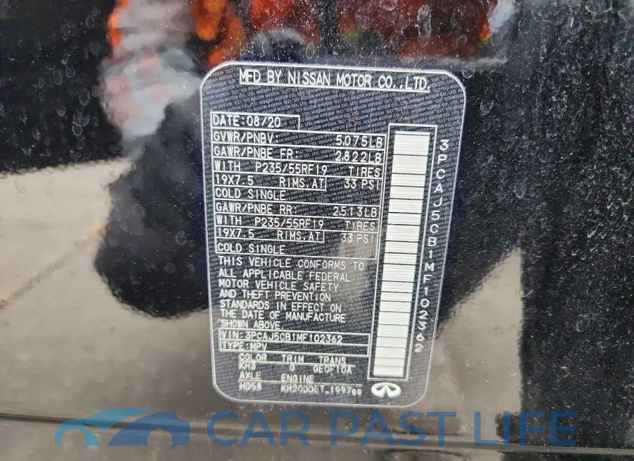 3PCAJ5CB1MF102362# 13