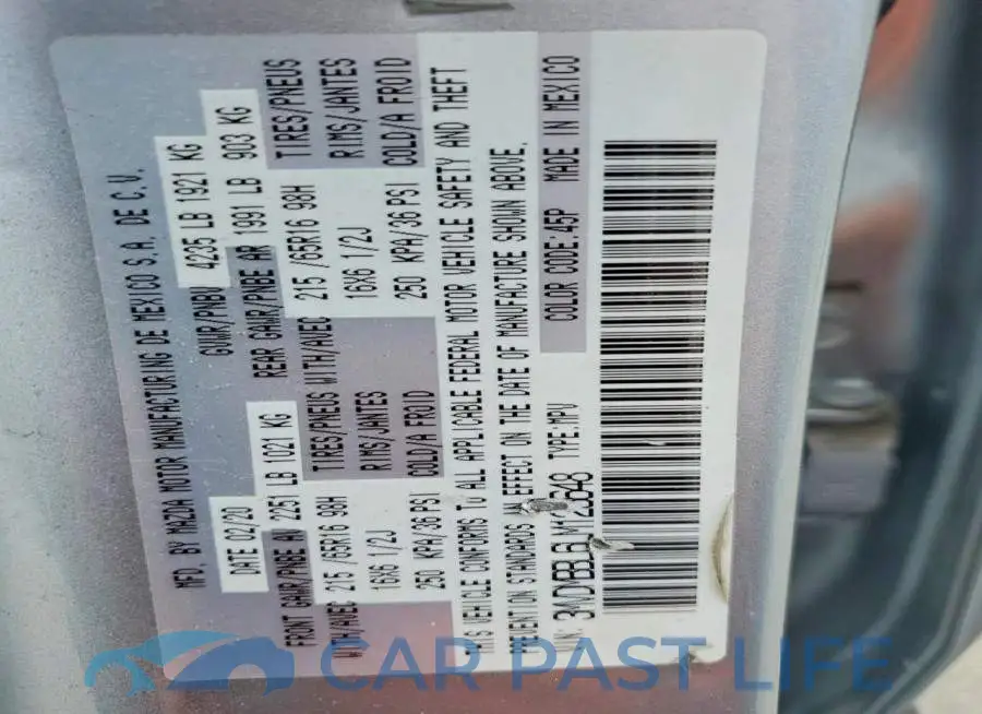 3MVDMBBL6LM123648# 14