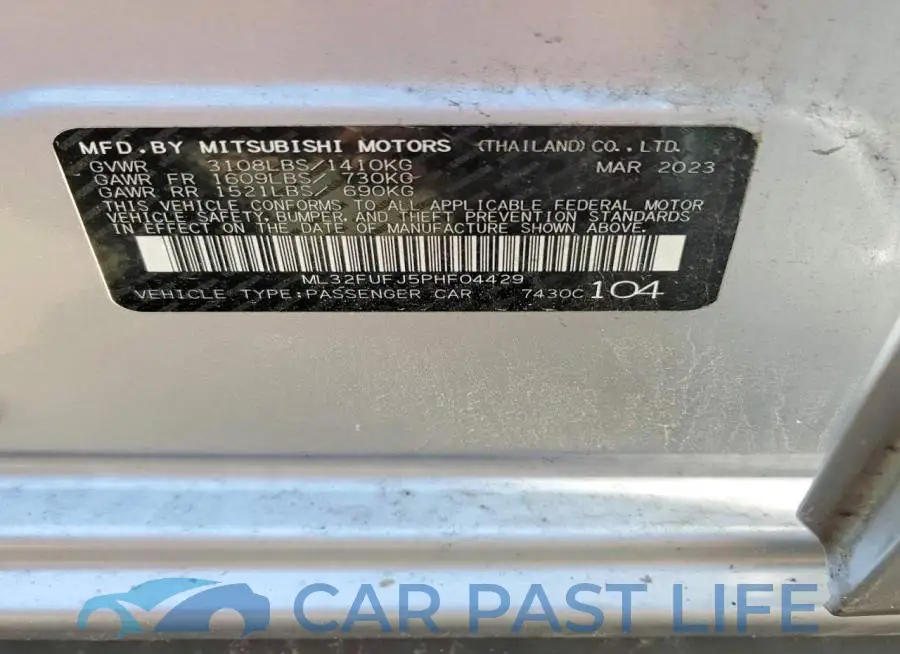 ML32FUFJ5PHF04429# 13