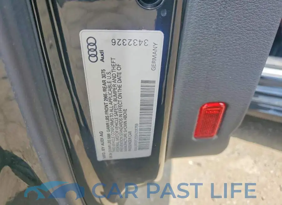 WAURFBF25SN006759# 12