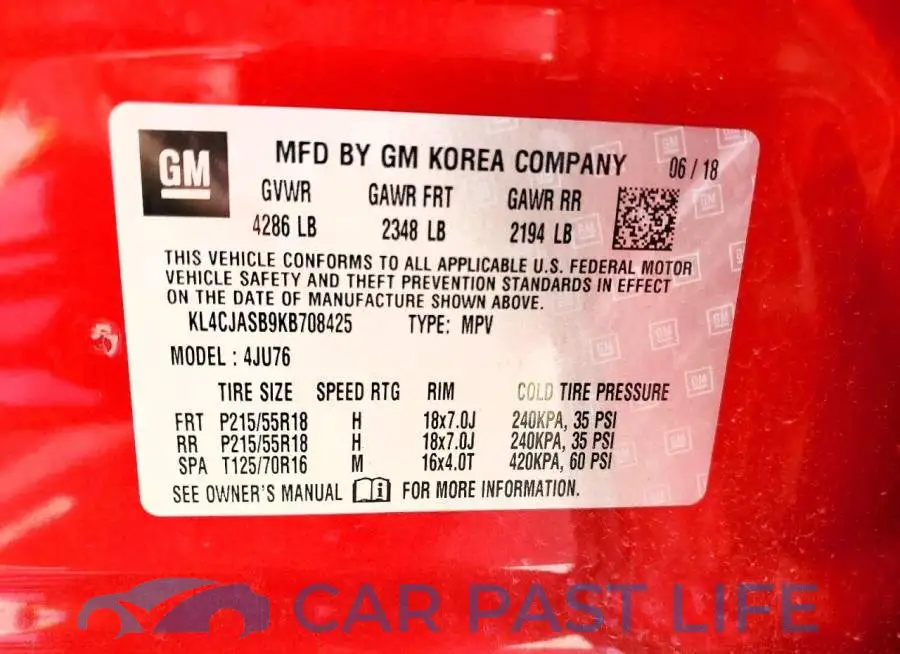 KL4CJASB9KB708425# 13