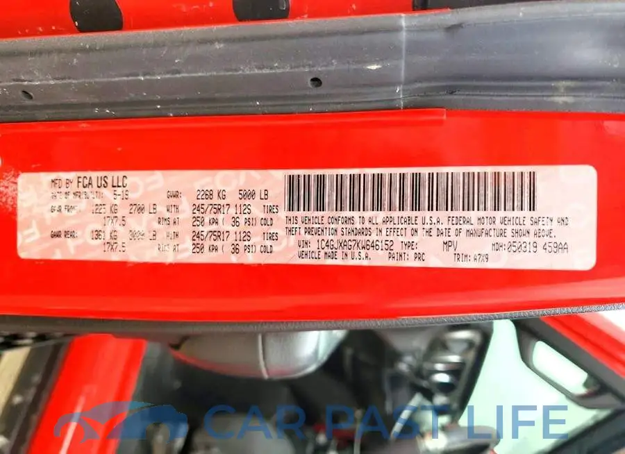 1C4GJXAG7KW646152# 13
