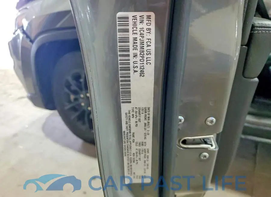 1C4PJMMB2PD112462# 13