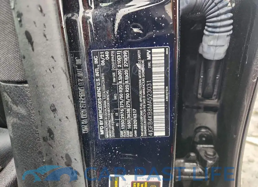 4JGFB4KB8MA523031# 12