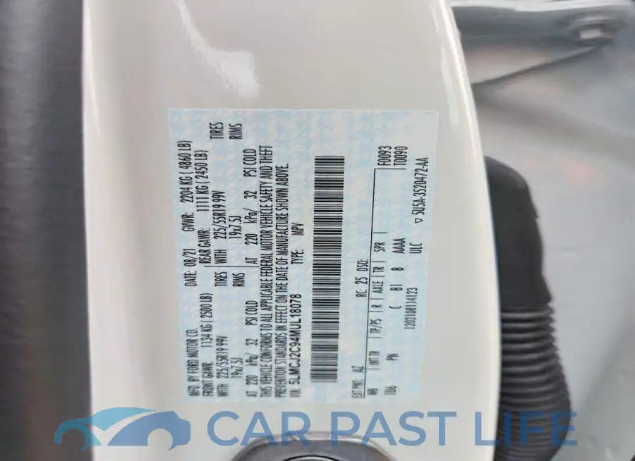 5LMCJ2C94MUL18078# 13