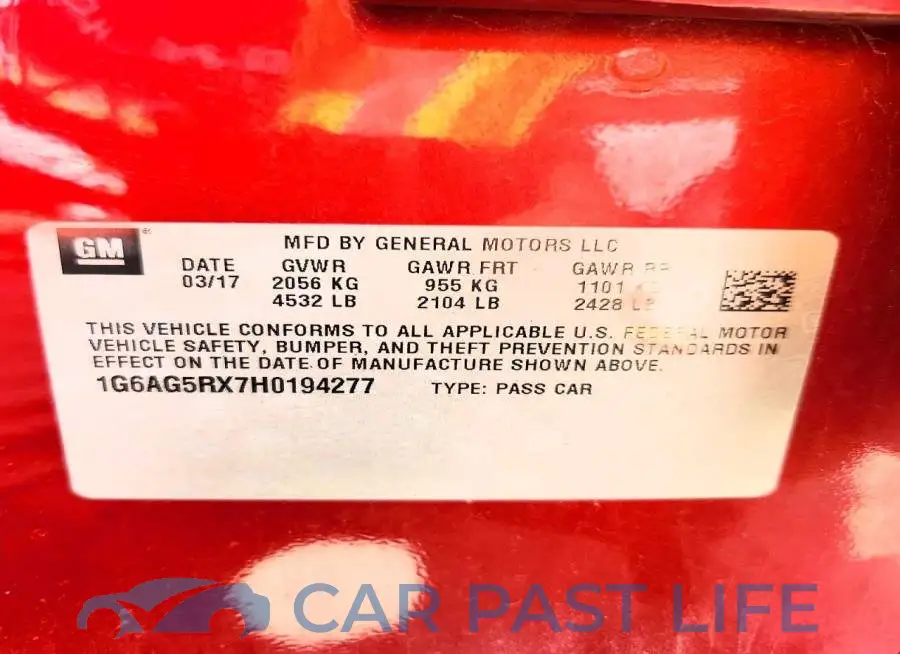 1G6AG5RX7H0194277# 12