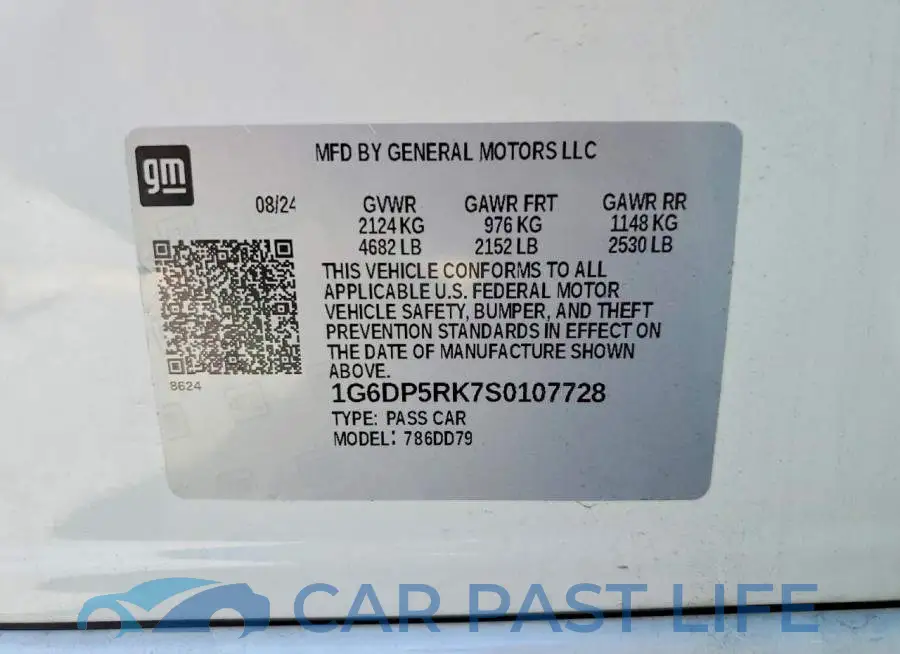 1G6DP5RK7S0107728# 12