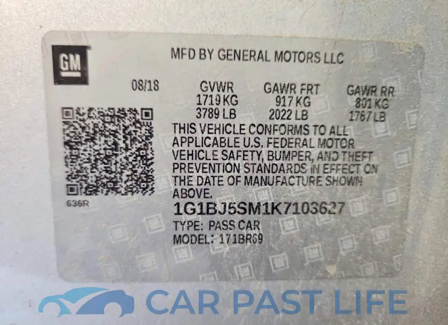 1G1BJ5SM1K7103627# 12