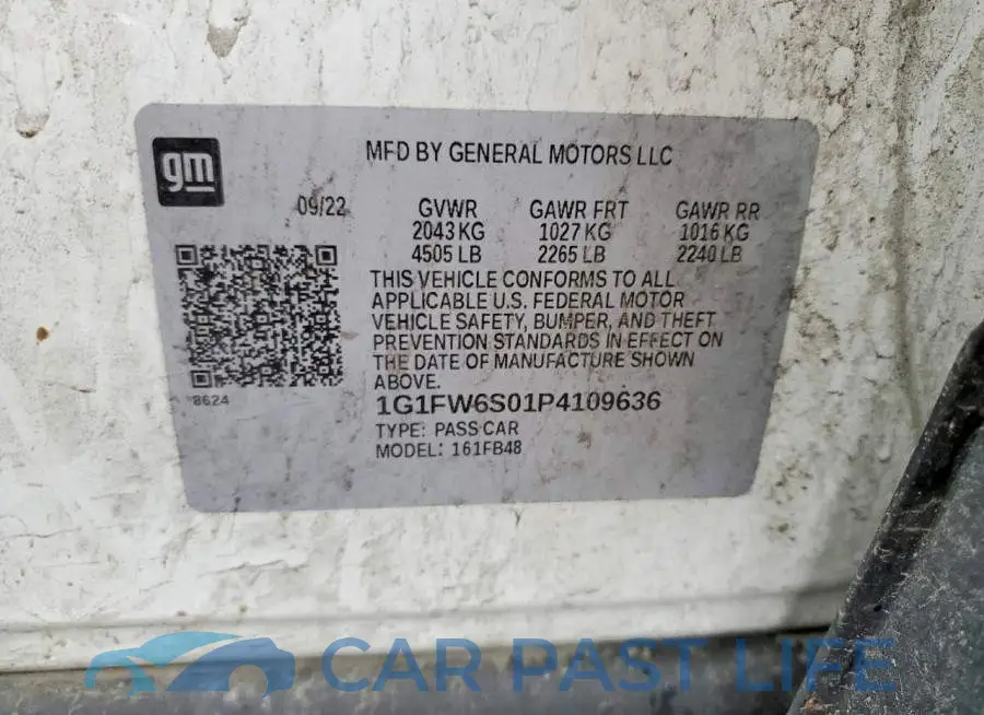 1G1FW6S01P4109636# 13