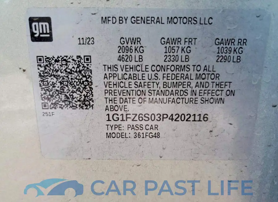 1G1FZ6S03P4202116# 13