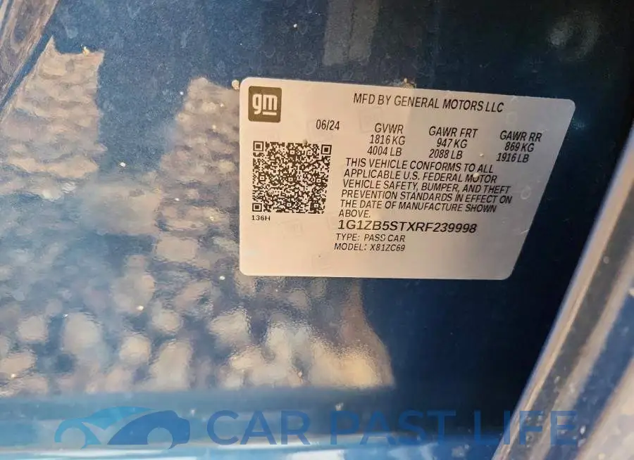 1G1ZB5STXRF239998# 12