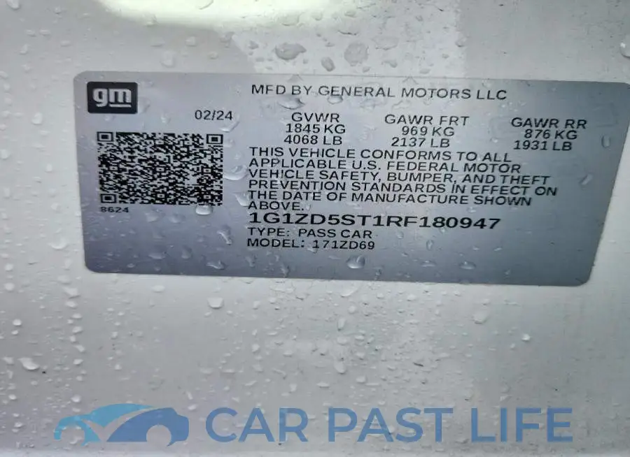 1G1ZD5ST1RF180947# 12