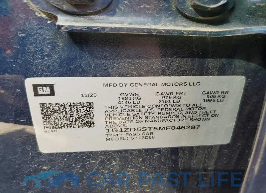 1G1ZD5ST5MF046287# 12