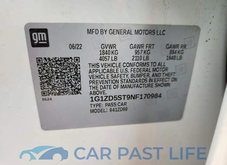 1G1ZD5ST9NF170984# 12