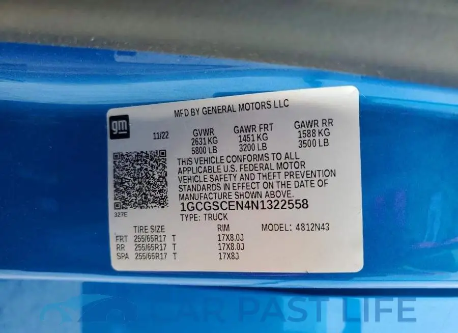 1GCGSCEN4N1322558# 13