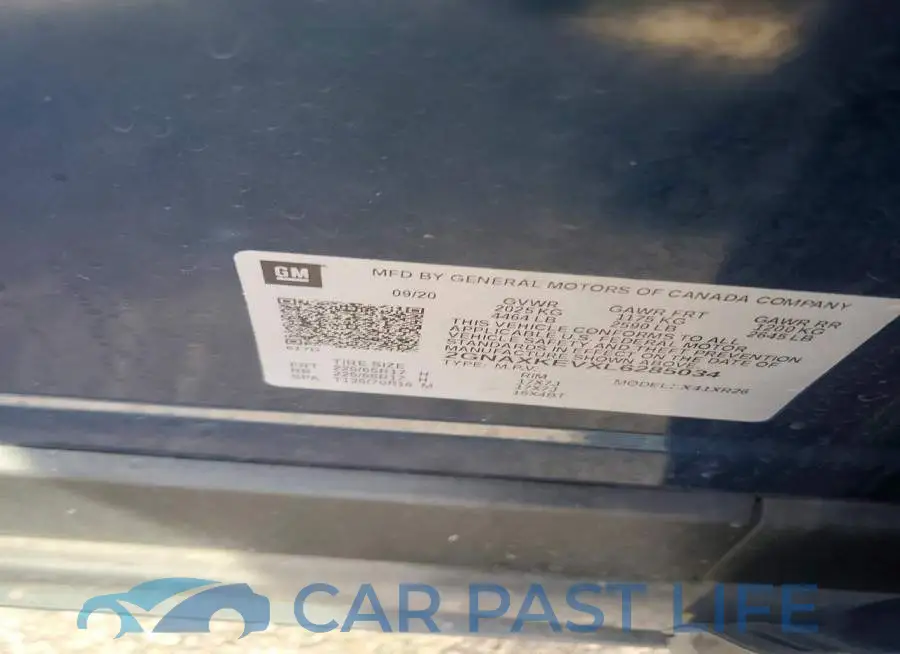 2GNAXKEVXL6285034# 13