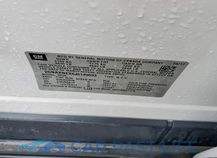 2GNAXNEX6J6149693# 13