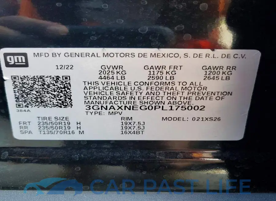 3GNAXNEG0PL175002# 13