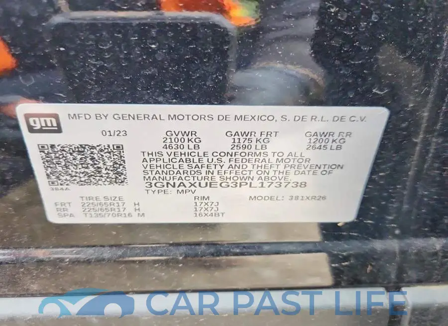 3GNAXUEG3PL173738# 13