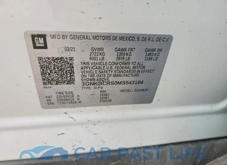 3GNKBCRS0MS543184# 13