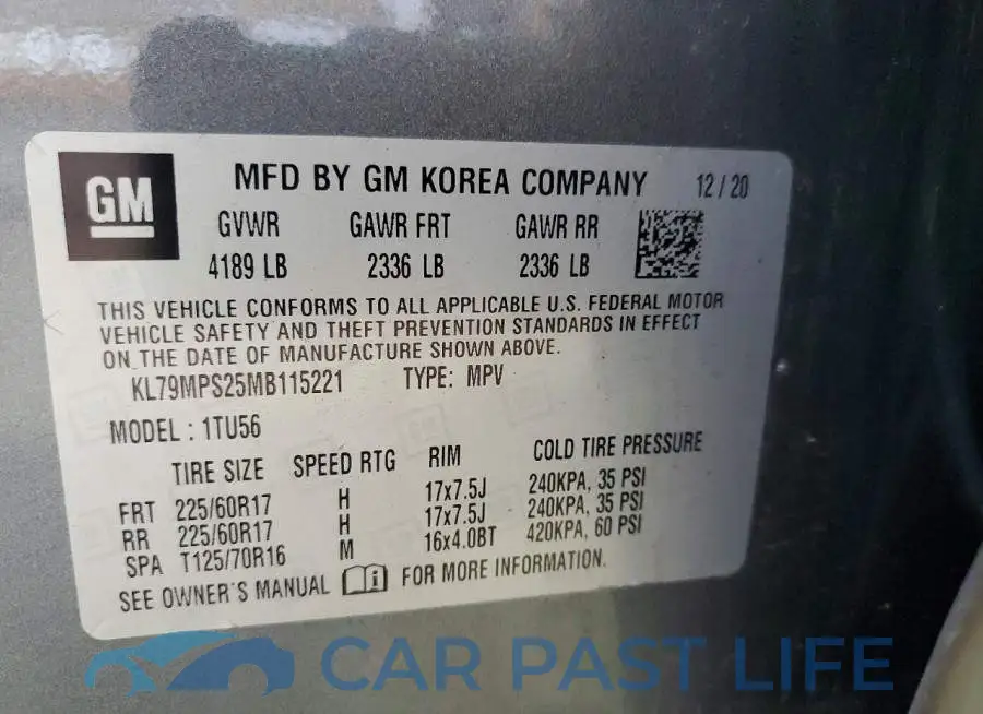 KL79MPS25MB115221# 14