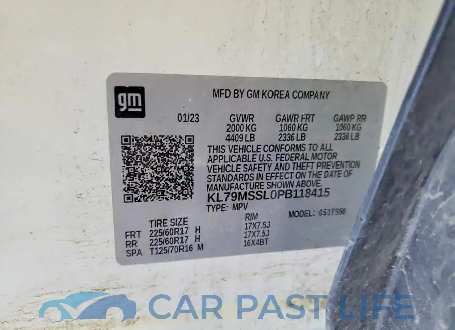 KL79MSSL0PB118415# 13