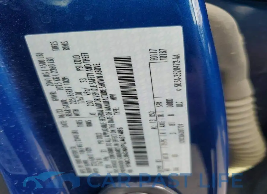 1FMCU9GN6PUA61486# 13