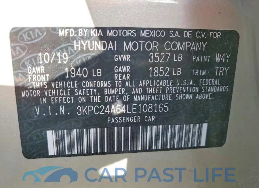 3KPC24A64LE108165# 13