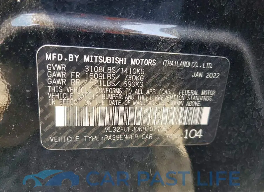 ML32FUFJ0NHF07106# 13